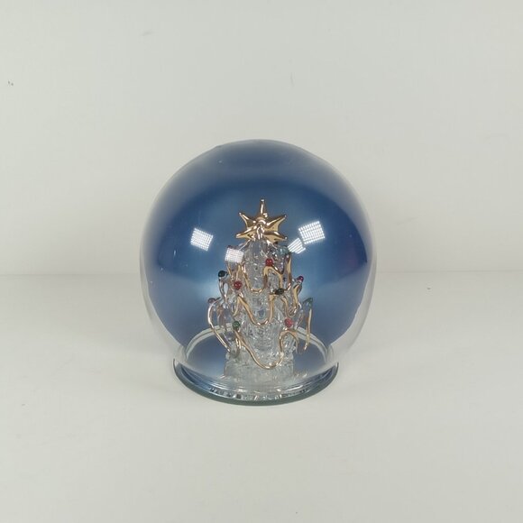 Glass Collection High Quality Christmas Tree Shelf Sitter Holiday Decoration - Picture 1 of 8